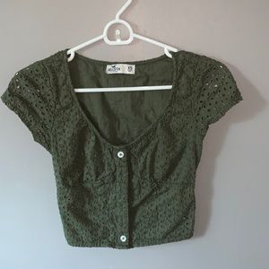 Cropped blouse
